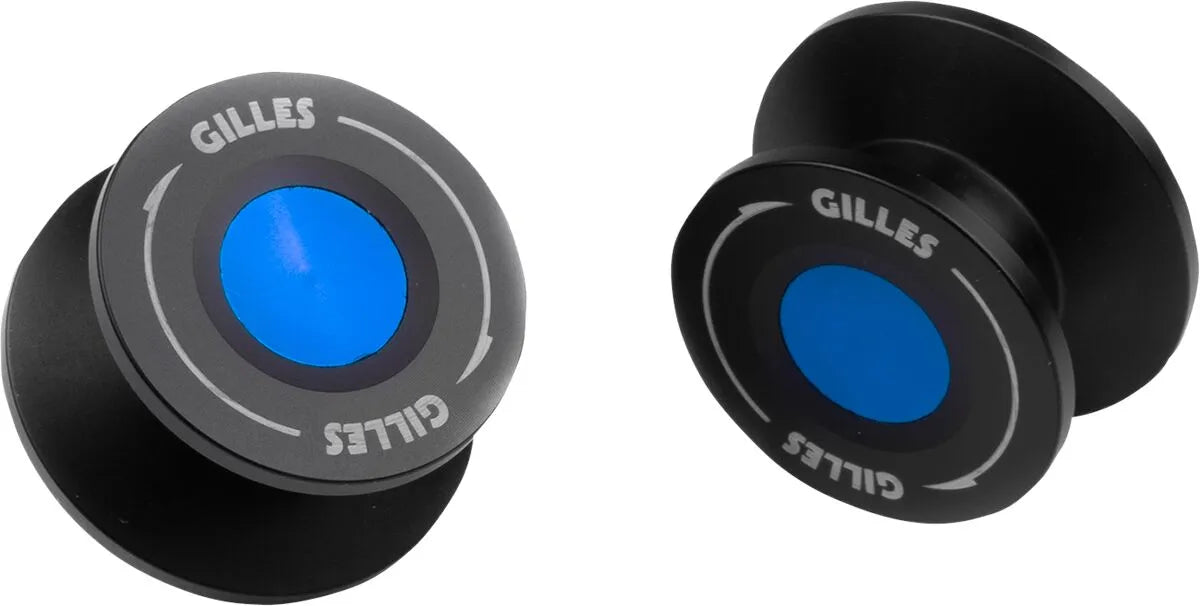 Gilles Tooling Psa2 Swing Arm Spools - 8mm - Black