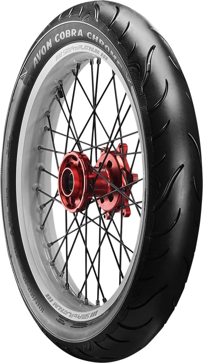 Avon Cobra Chrome Av91 Reinforced Tire - 130/70b18