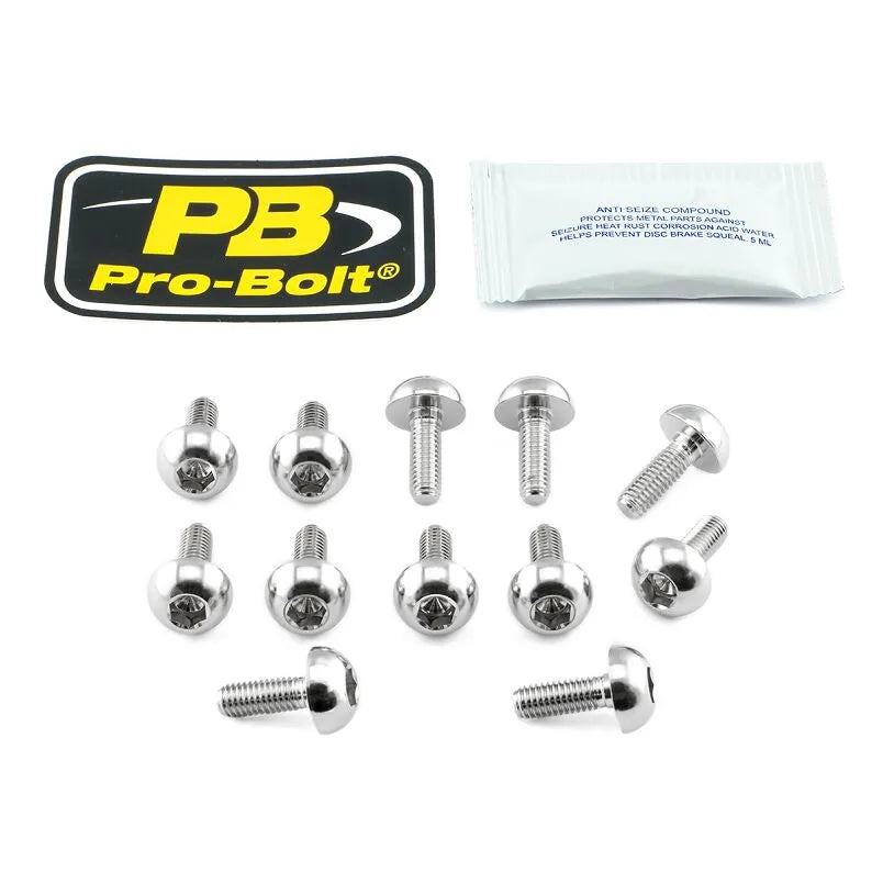Pro Bolt Edelstahl Bremsscheibe Befestigungsbolzen Kit