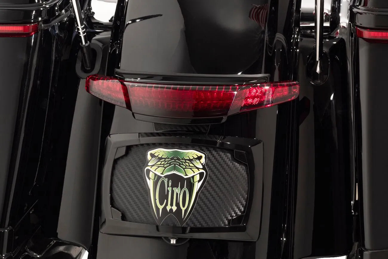 Ciro Latitude Led Taillight & License Plate Mount