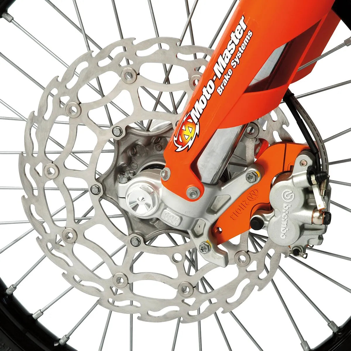 Moto-master Flame Series Supermoto Street Rotor 320mm - Vorne