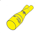 Akrapovic Verbindungsrohr für Auspuffanlagen