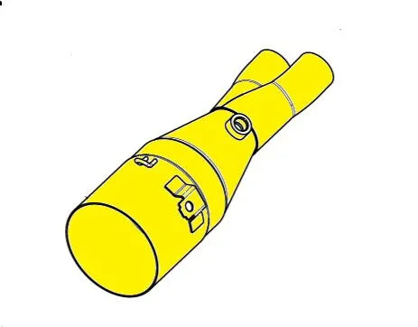 Akrapovic Verbindungsrohr für Auspuffanlagen
