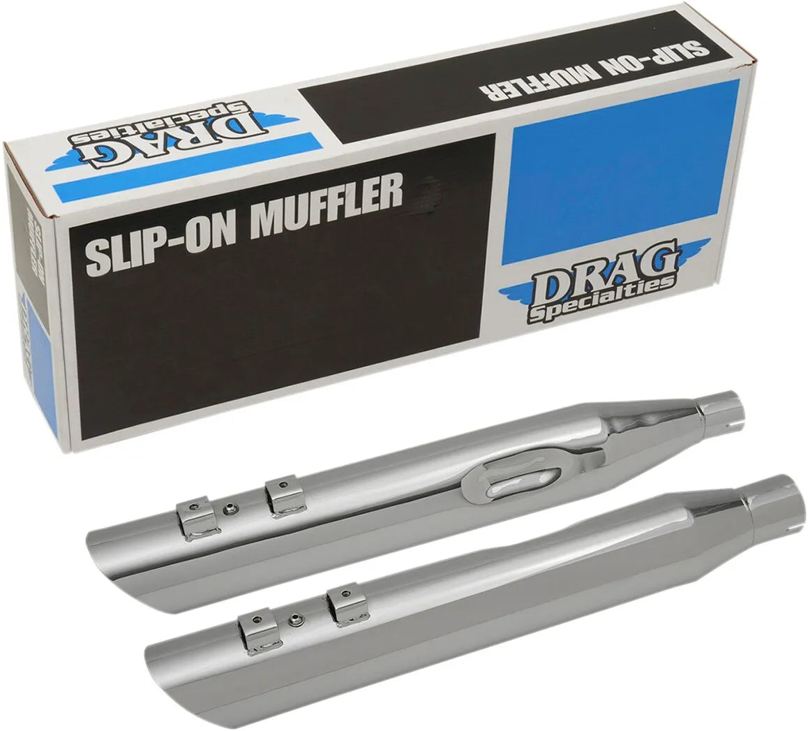 Drag Specialties Slashdown Slip-On Schalldämpfer - Chrom