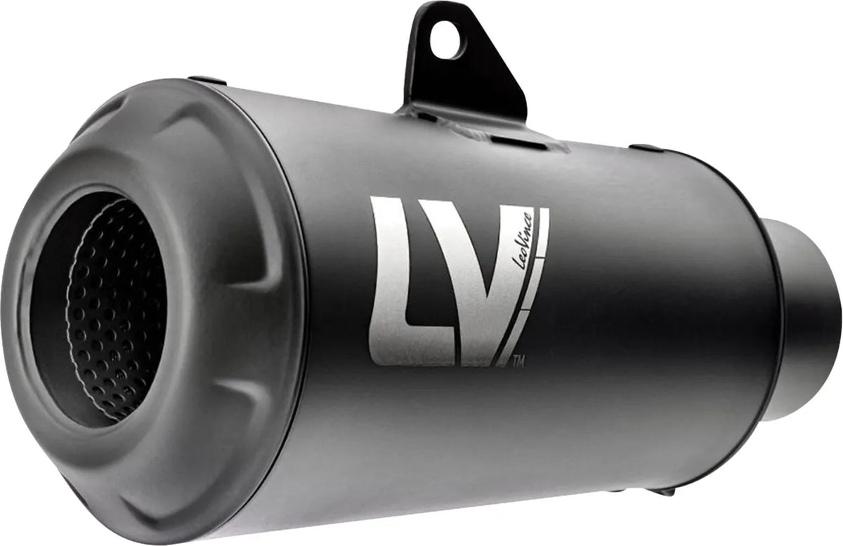 LeoVince LV-10 Slip-on Schalldämpfer - ECE Straßenzulassung - Schwarz - 15204FB