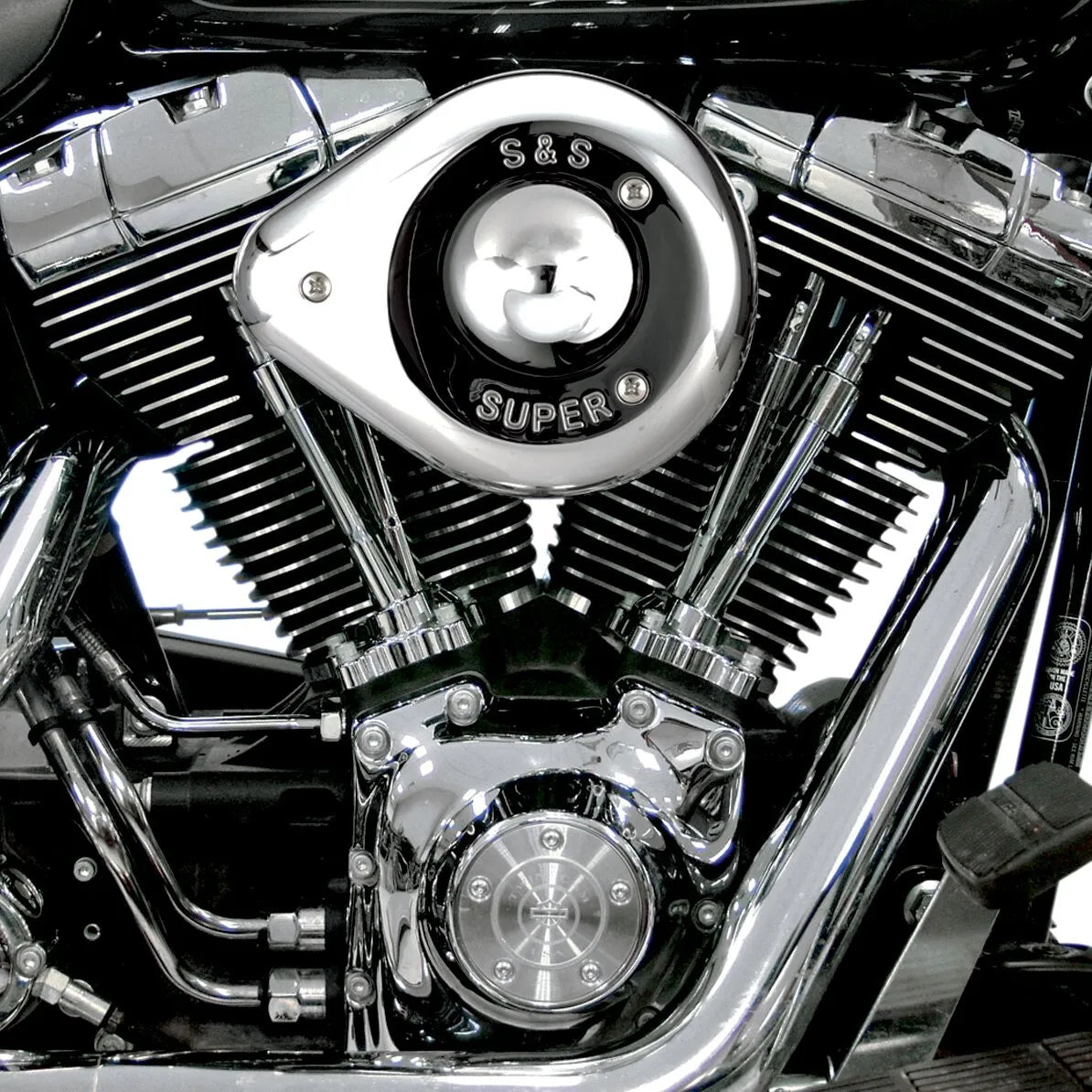S&s Cycle Teardrop Air Cleaner Kit