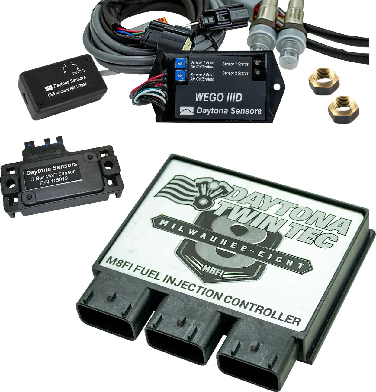 Daytona Twin Tec Fuel Injection Electronic Control Module Kit