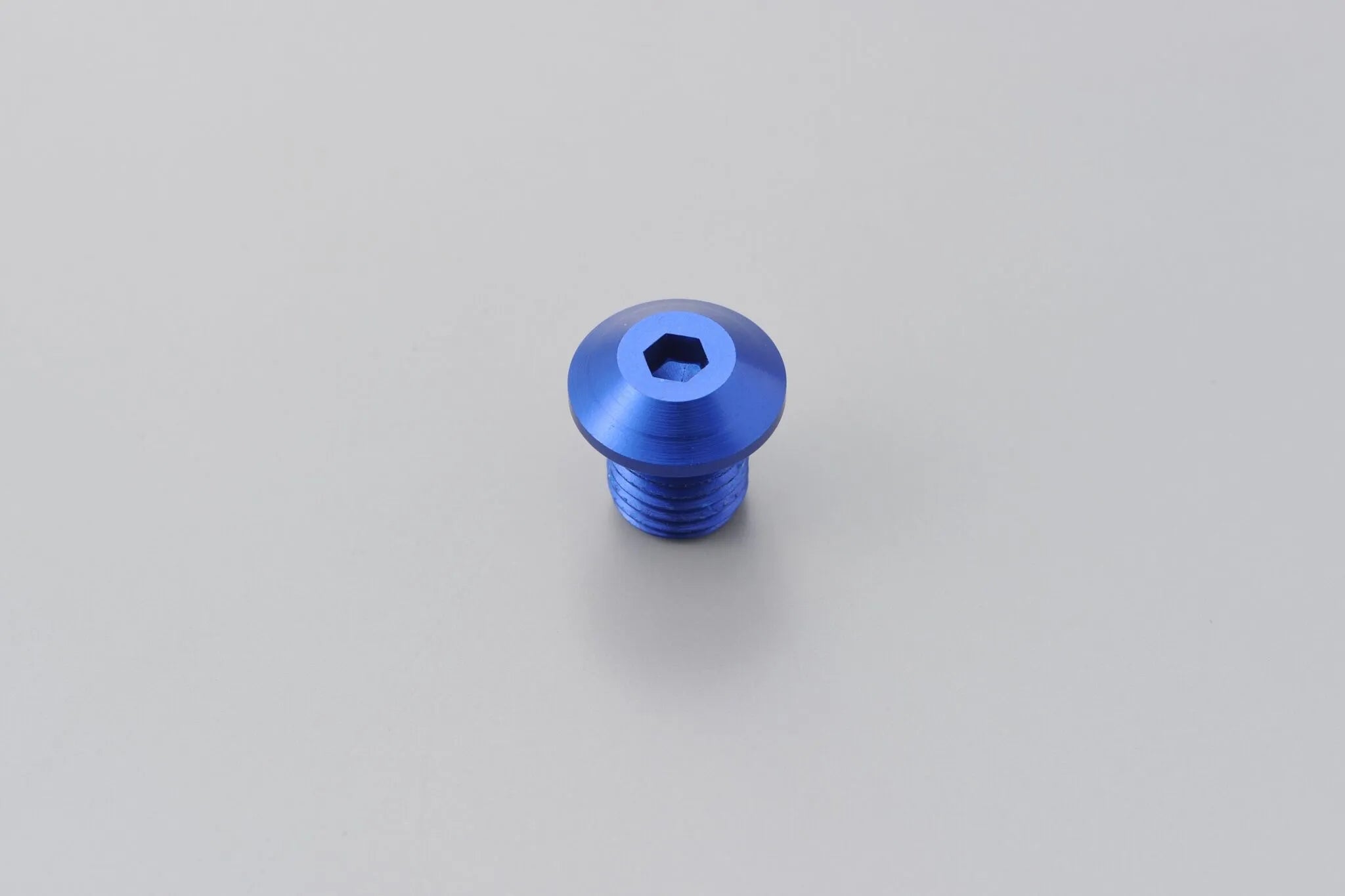 Daytona M10 Mirror Plug Bolt - Blue Anodized