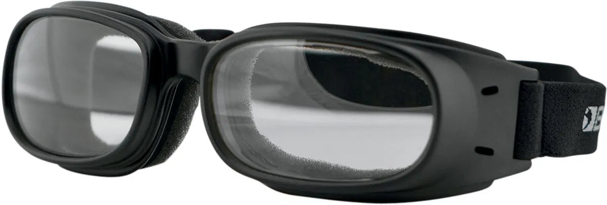 Bobster Piston Goggle Black with Clear Lens