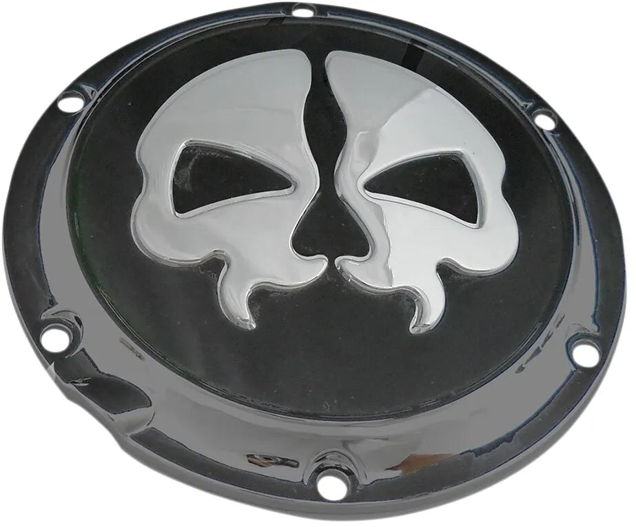 Drag Specialties Split Skull Derby Cover For Big Twin