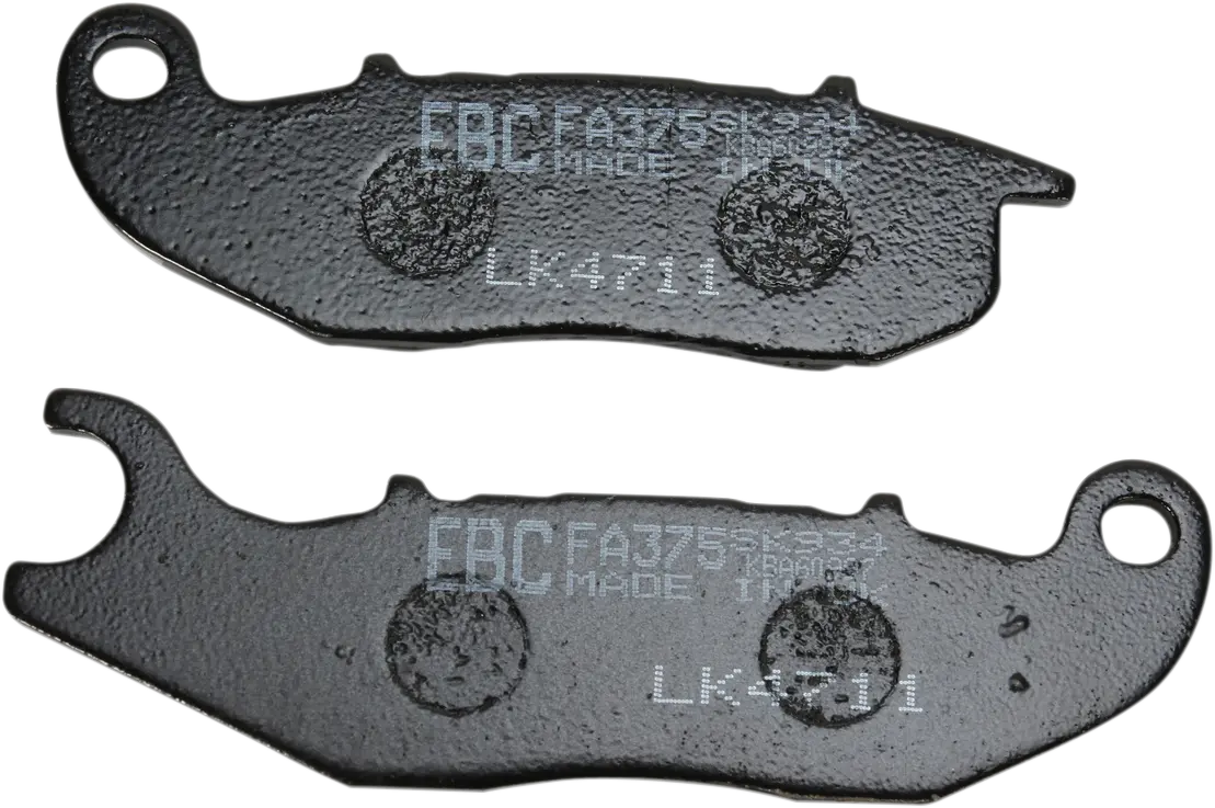 Ebc Fa375 Bremsbeläge - Organische Basis für verbesserte Bremsleistung - Vorne