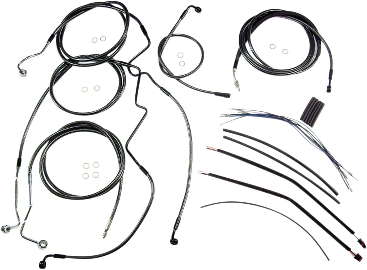 Magnum Shielding Black Pearl Handlebar Installation Kit for Ape