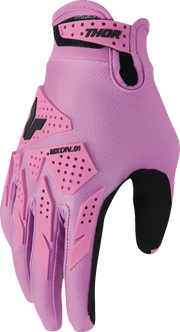 Thor Women's Launchmode Xp Gloves - Black/Orchid
