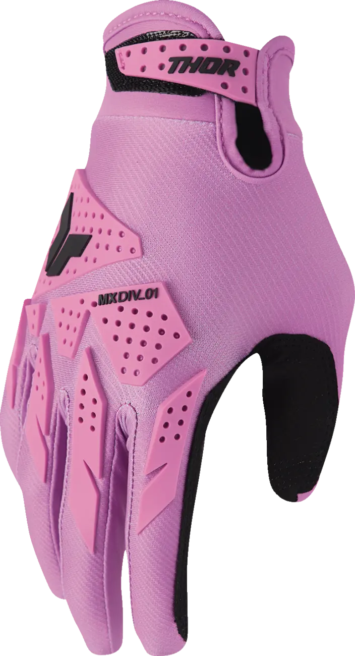 Thor Women's Launchmode Xp Gloves - Black/Orchid