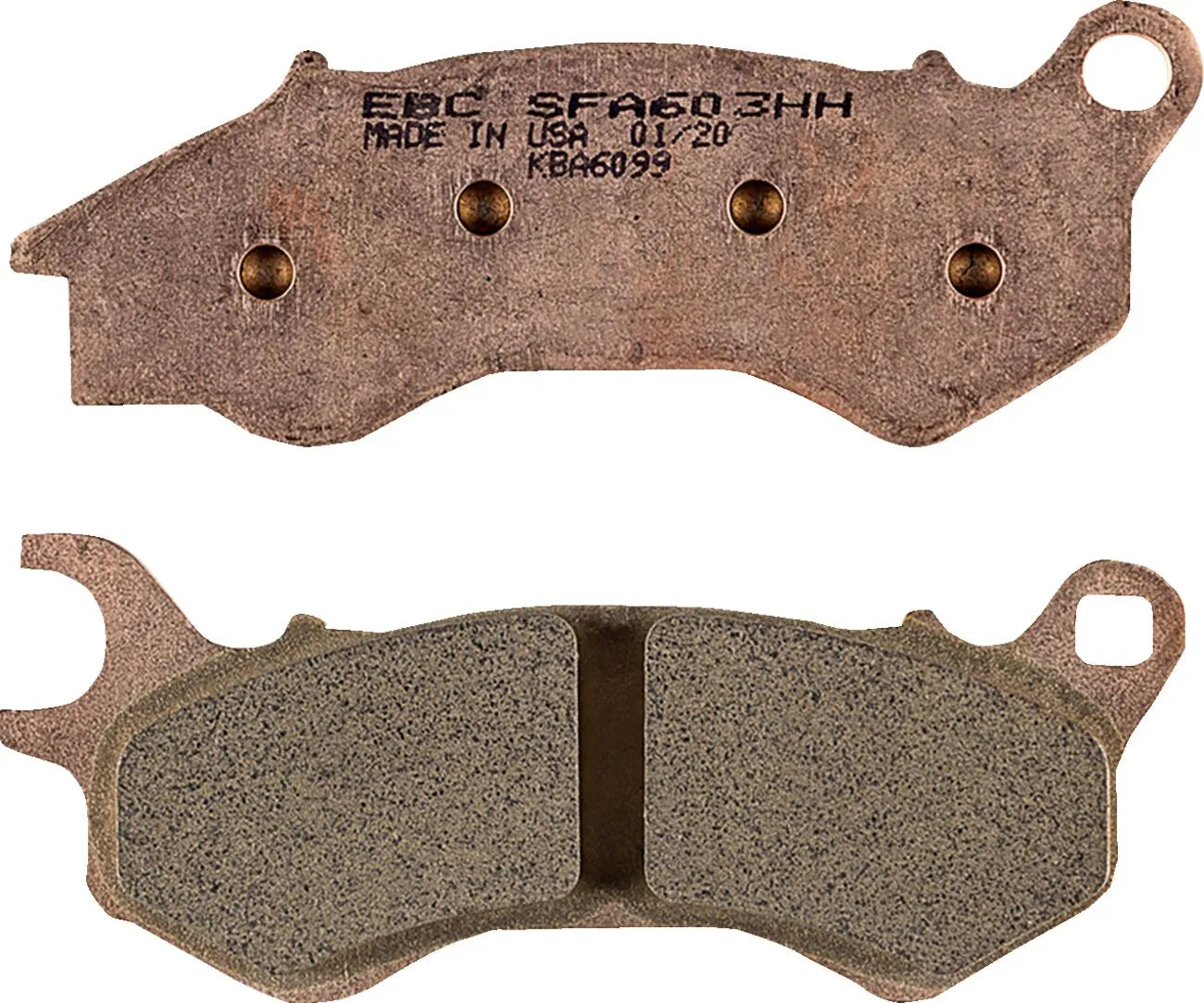 Ebc Sfa Double-h Sintered Brake Pads For Scooters - Front