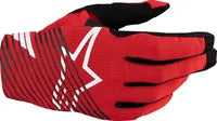 Alpinestars Radar Pro Mx Gloves - Black/Red