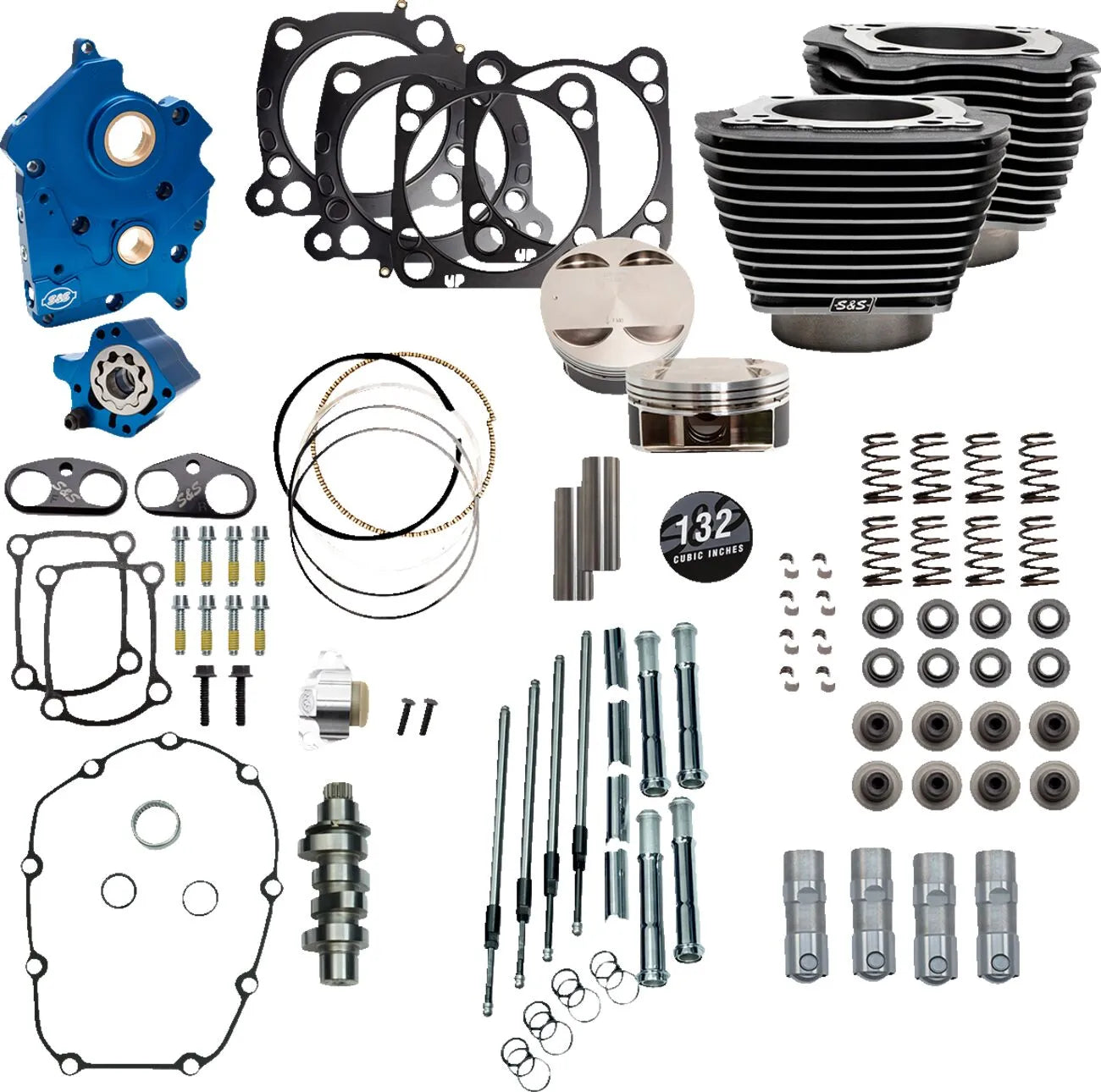 S&s Cycle 132" Power Package Engine Kit
