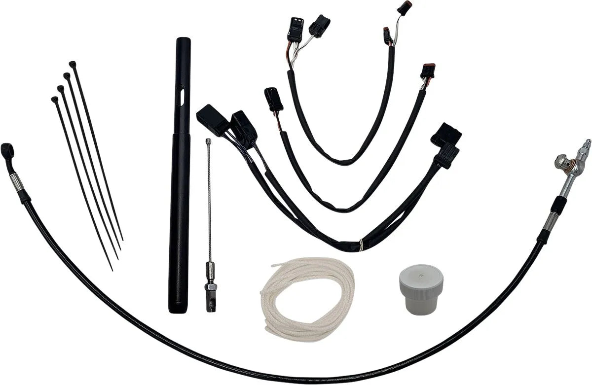 Fat Baggers Inc. Control Cable Kit for 16" Ape Hanger Handlebars