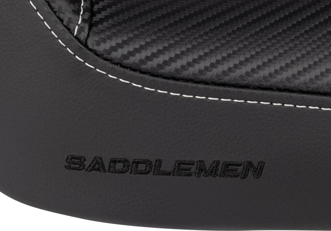 Saddlemen Dominator Solo Seat - Gelcore Technology - For Harley Davidson