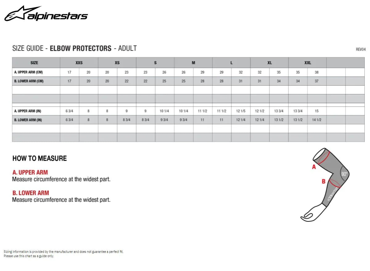 Alpinestars Paragon Lite Elbow Protectors Black