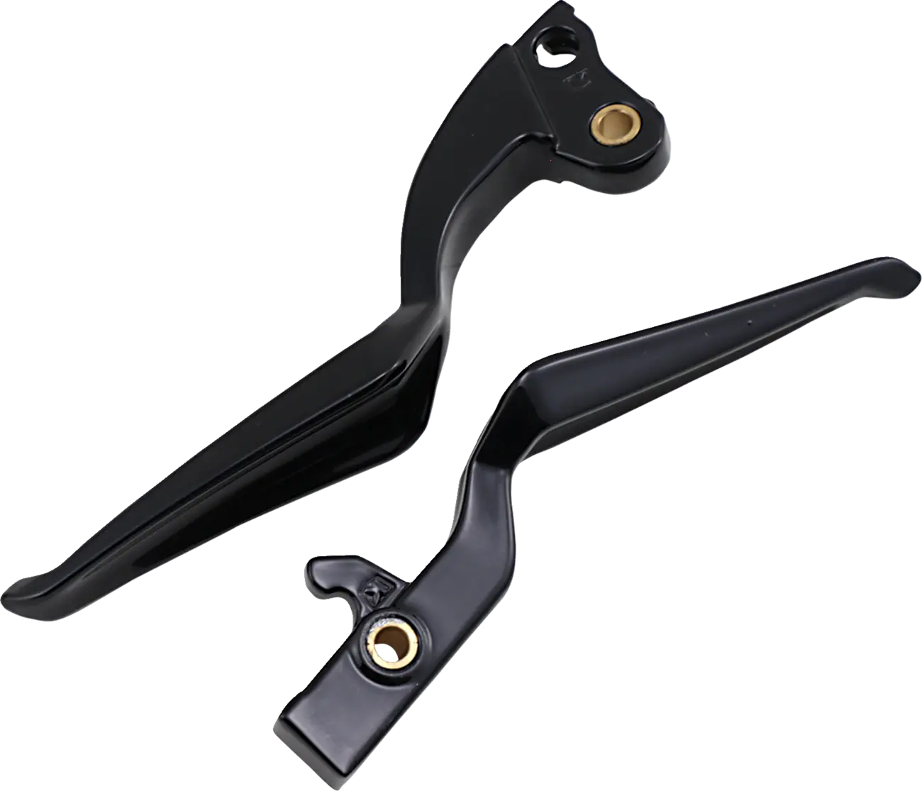 Kuryakyn Phantom Lever Set - Black Aluminum