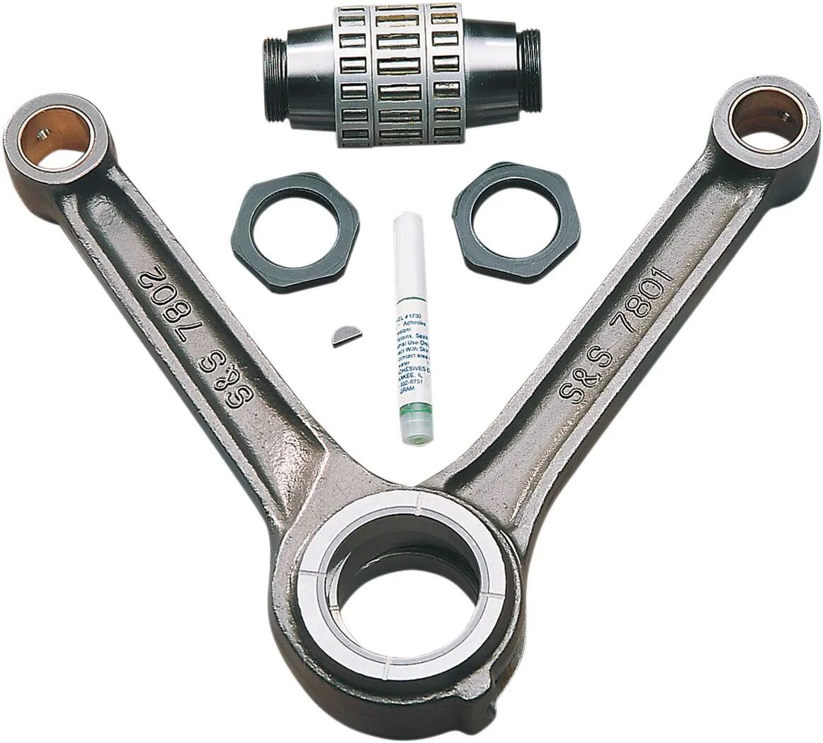 S&s Cycle Heavy-duty Connecting Rod Set For Big Twin