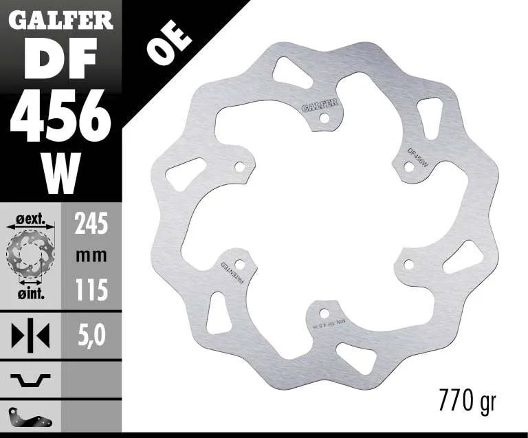 Galfer Wave® Bremsscheibe - Hochleistungsbremsung