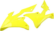 Ufo Replacement Radiator Shrouds For Rm Yellow 2001-2018