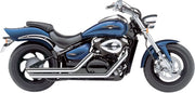 Cobra Streetrod Slashdown Auspuffanlage - Chrom 2-in-2