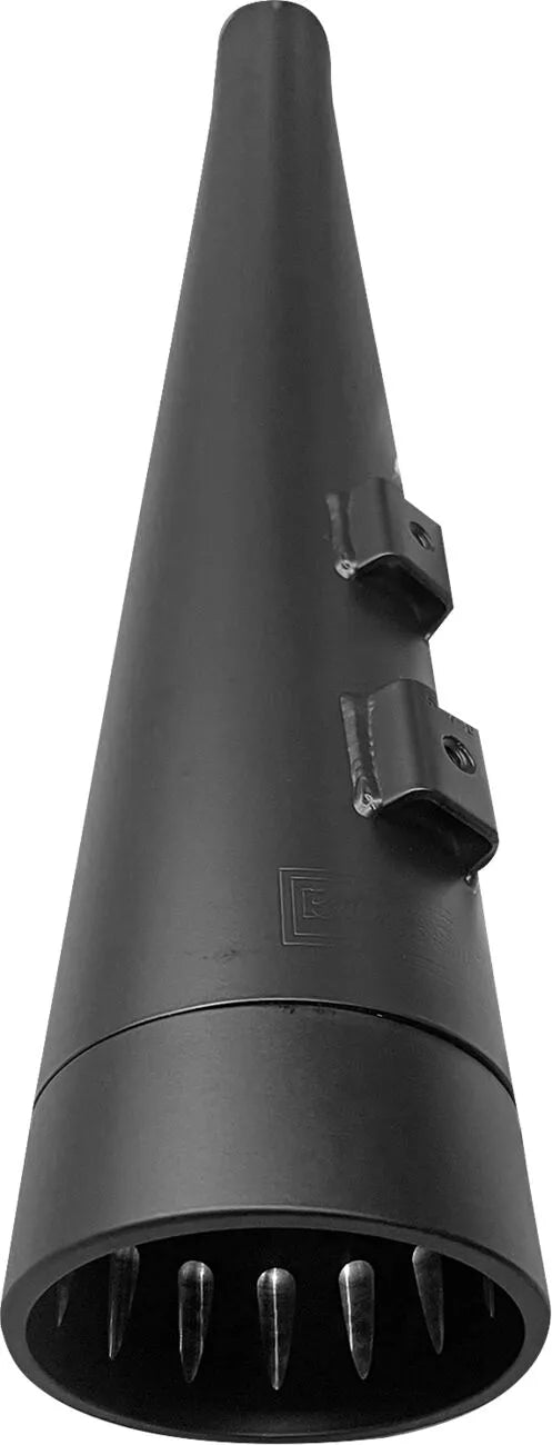 Bassani Xhaust Dnt Megaphone Slip-On Schalldämpfer - Schwarz