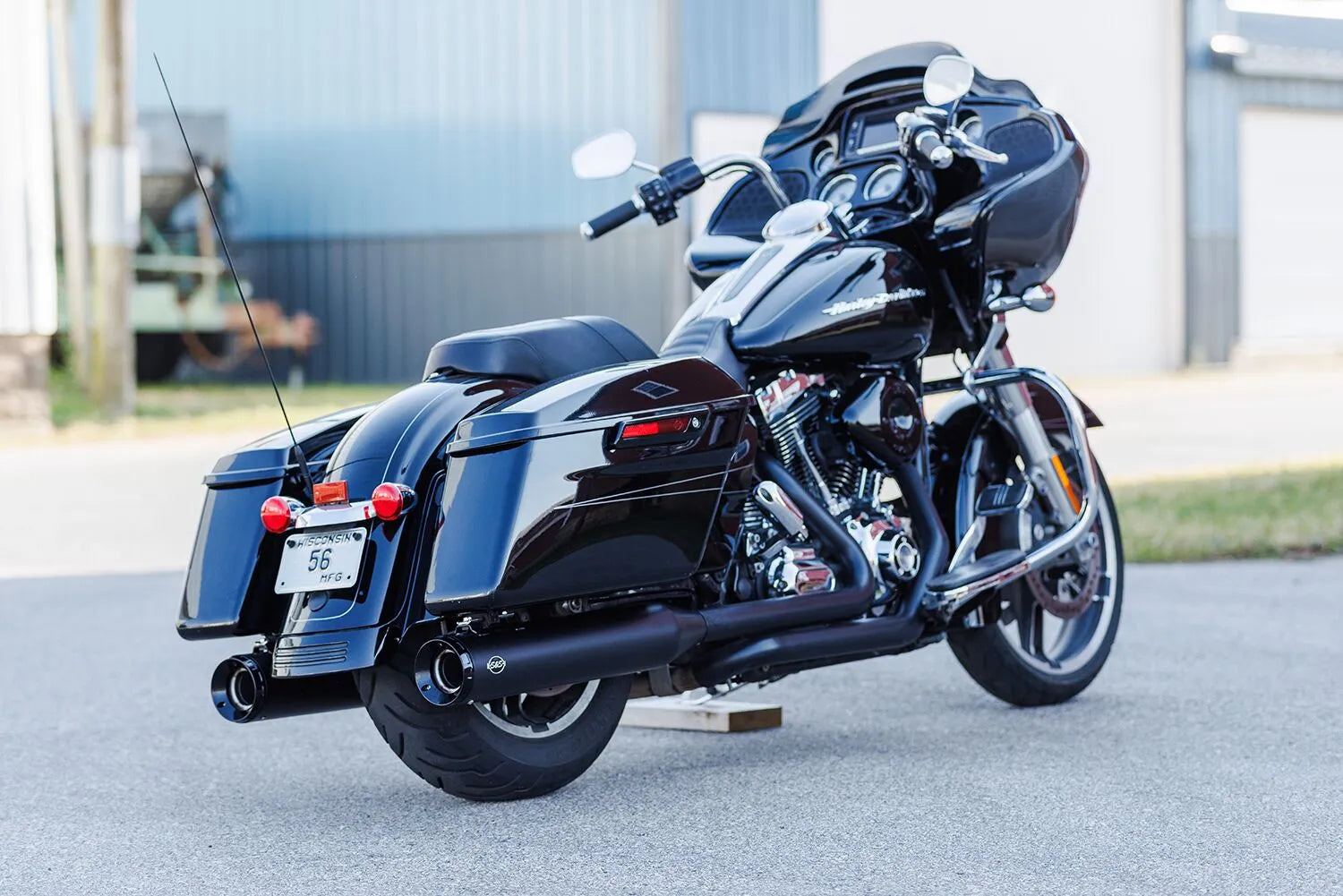 S&S Cycle GNX Slip-On Schalldämpfer - Aggressiver Klang