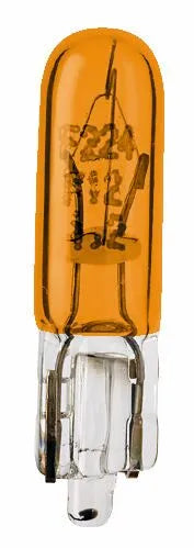 Flosser Filament Glass Wedge Bulbs - Amber, 12v