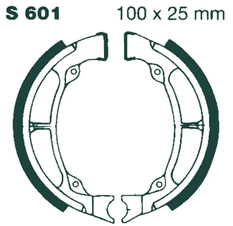 Ebc Standard Bremsbeläge - Organische Basis - Vorne & Hinten