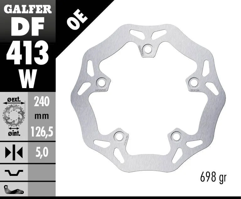 Galfer Wave Bremsscheibe für Motorräder