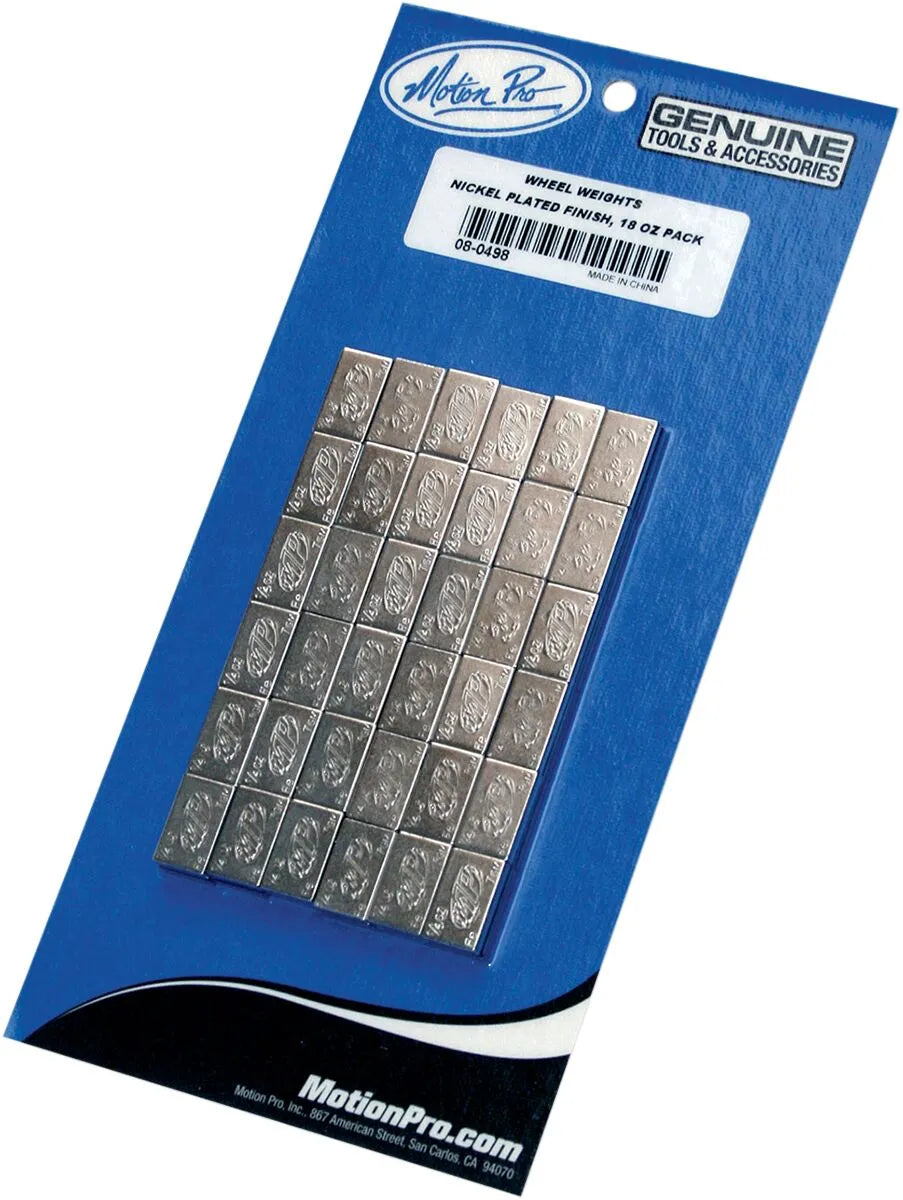 Motion Pro Adhesive Wheel Weights Nickel 18oz Box