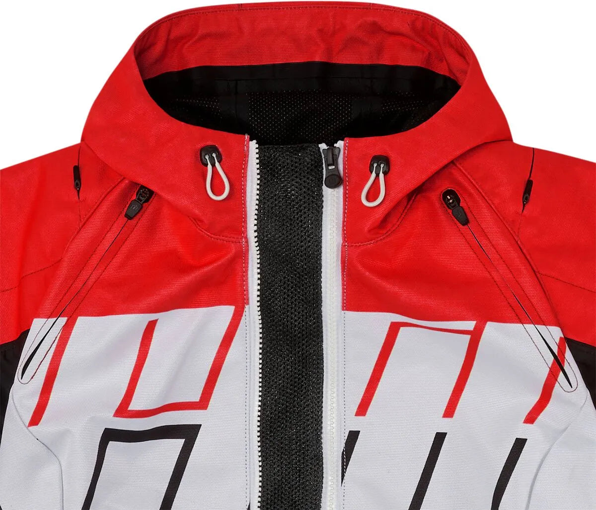 Icon Airform Retro Jacket - Black/Red/White