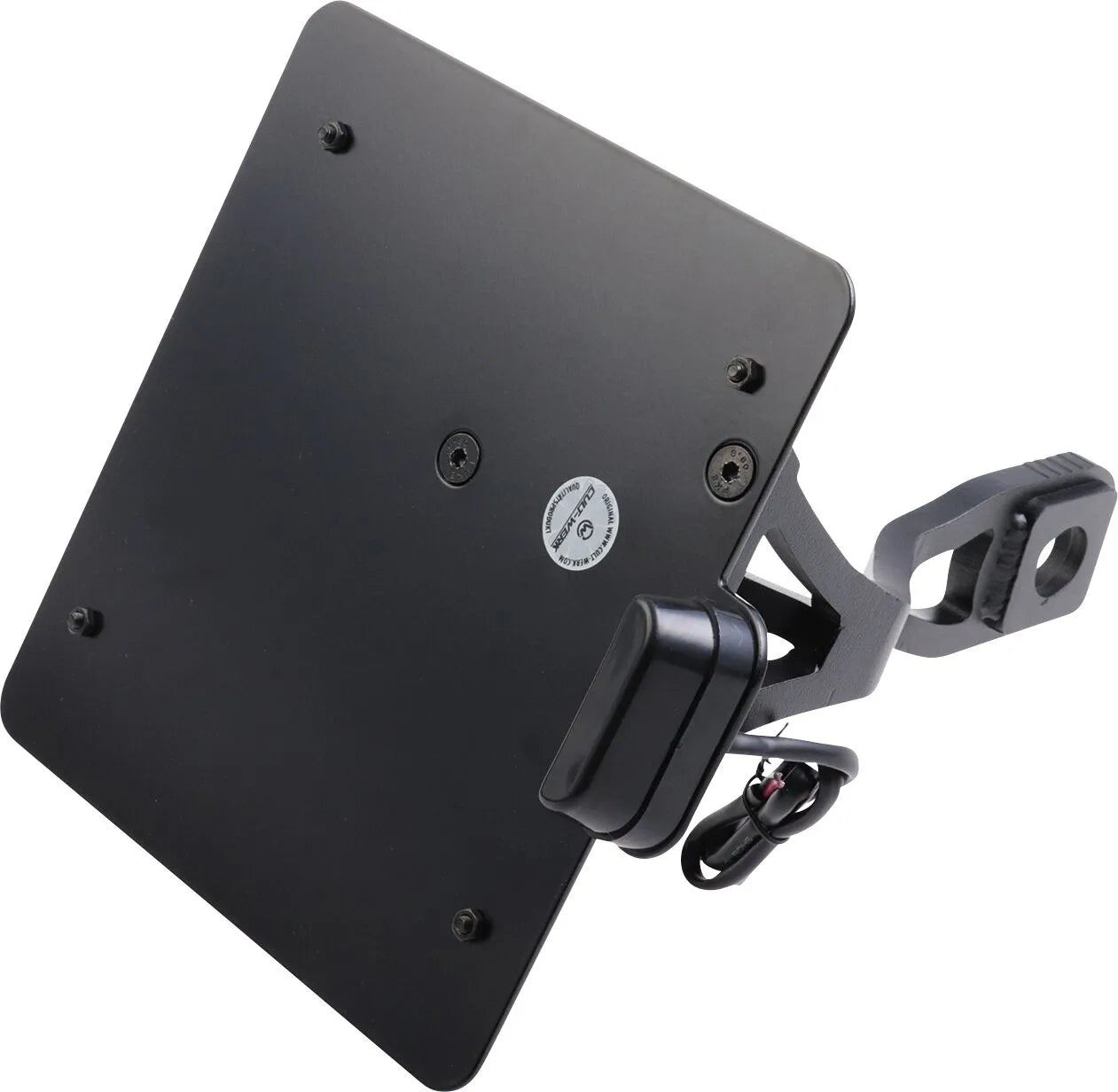 Cult Werk License Plate Holder With Led Light