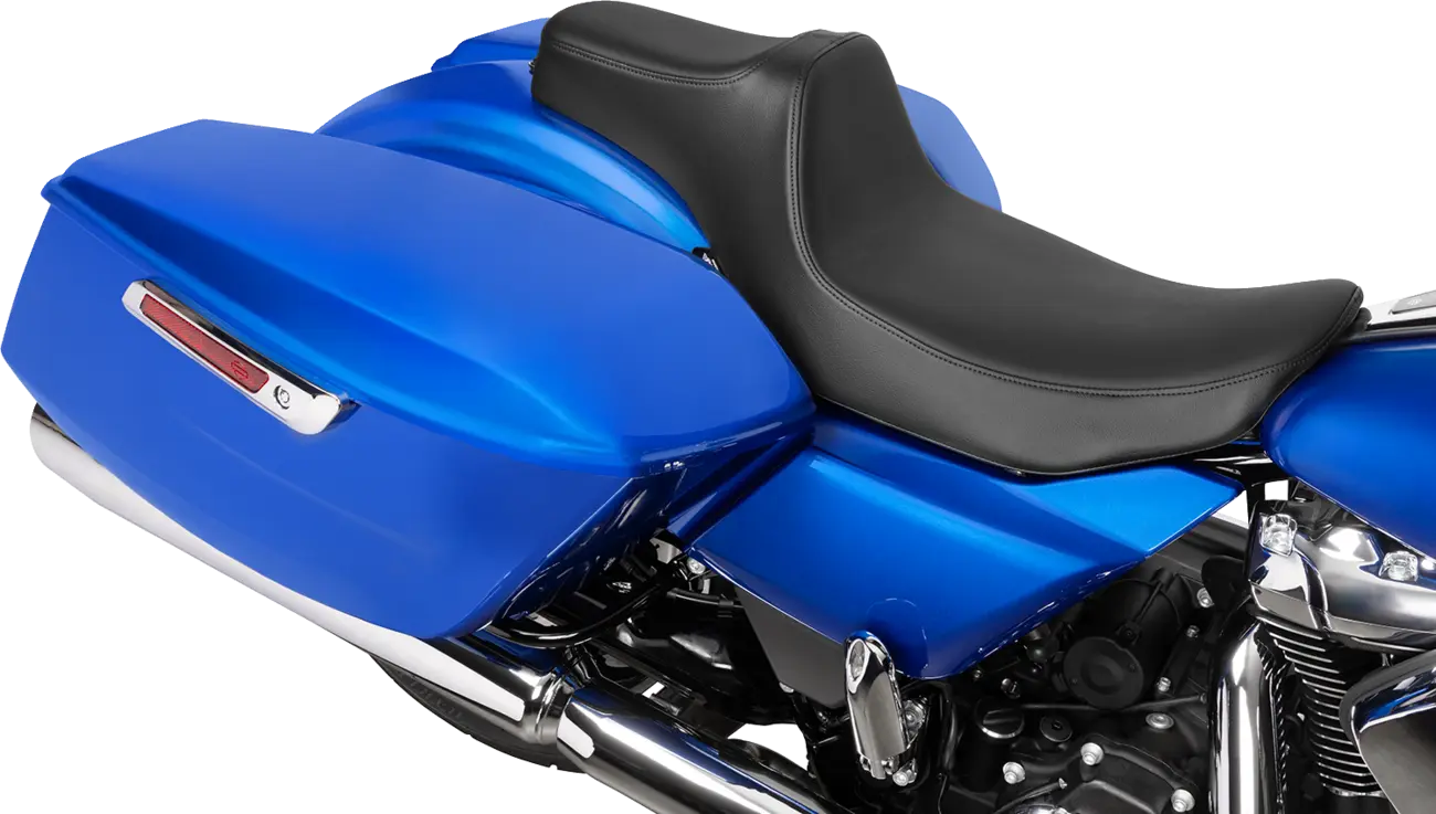 Drag Specialties Extended Reach Predator Iii Seat - For Harley Davidson