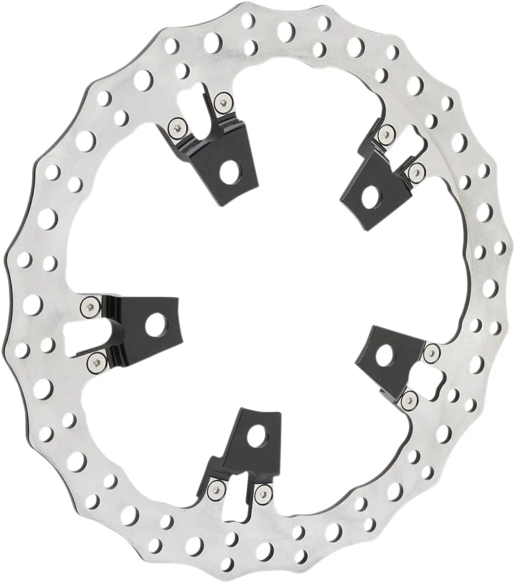Arlen Ness Jagged Schwimmende Bremsscheibe Für V-Twin - Vorne