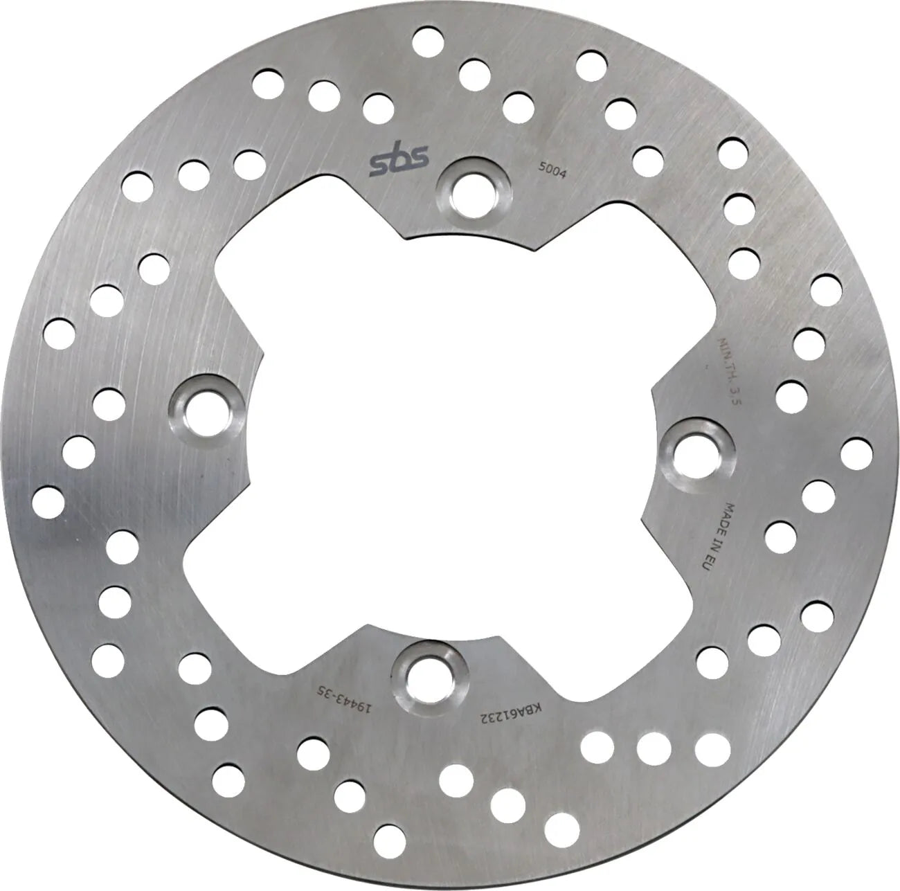 Sbs High-carbon Stainless Steel Brake Rotor - Rear