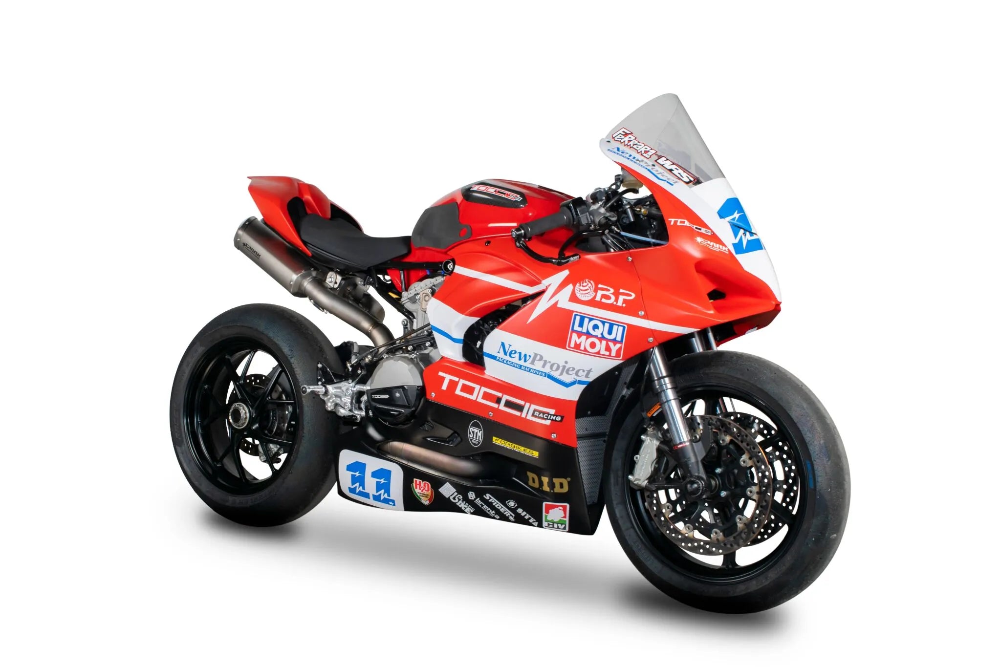Spark Rechteckiges Voll-Titan-Auspuffsystem