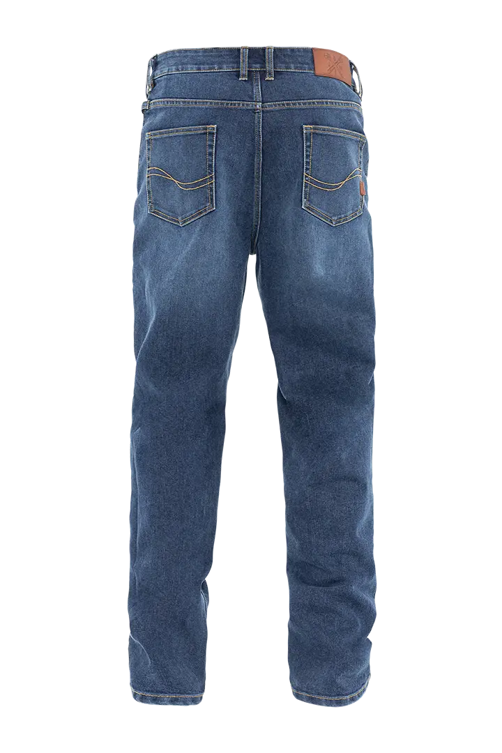 John Doe Chester Mono Loose Fit Riding Pants Indigo Blue