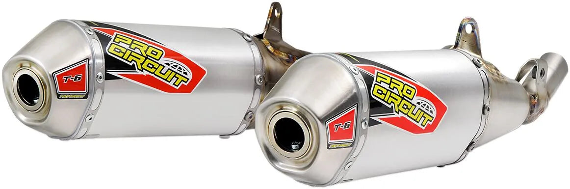 Pro Circuit T-6 Slip-On Schalldämpfer mit Funkenfänger
