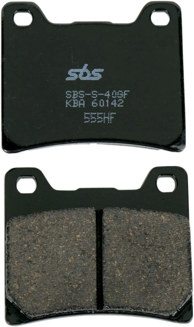 Sbs Hf Street Keramik Bremsbeläge - Organische Mischung - Vorne & Hinten