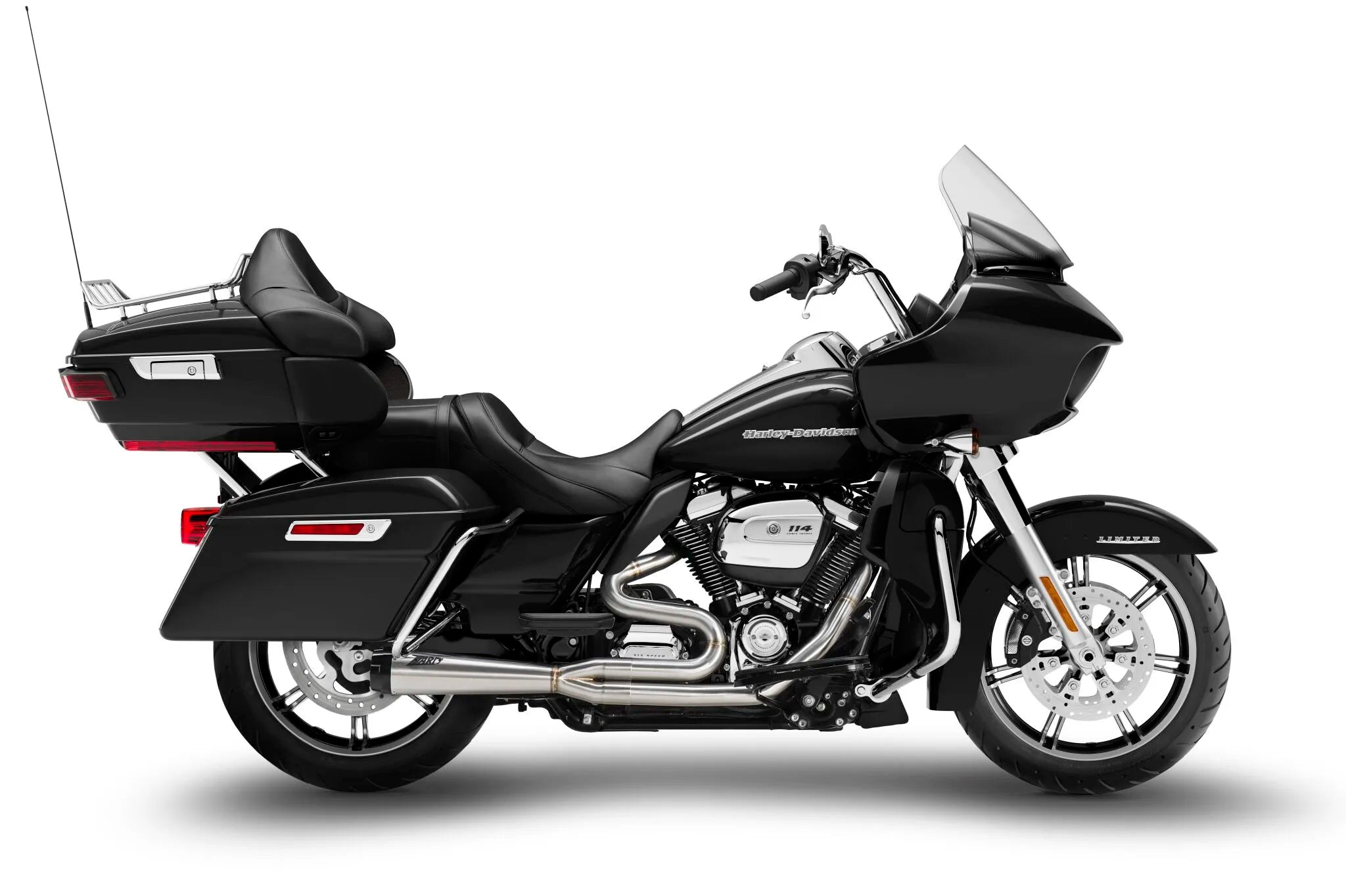 Zard 2:1 Komplettauspuffanlage für Harley-Davidson Tourings - ECE Straßenzulassung