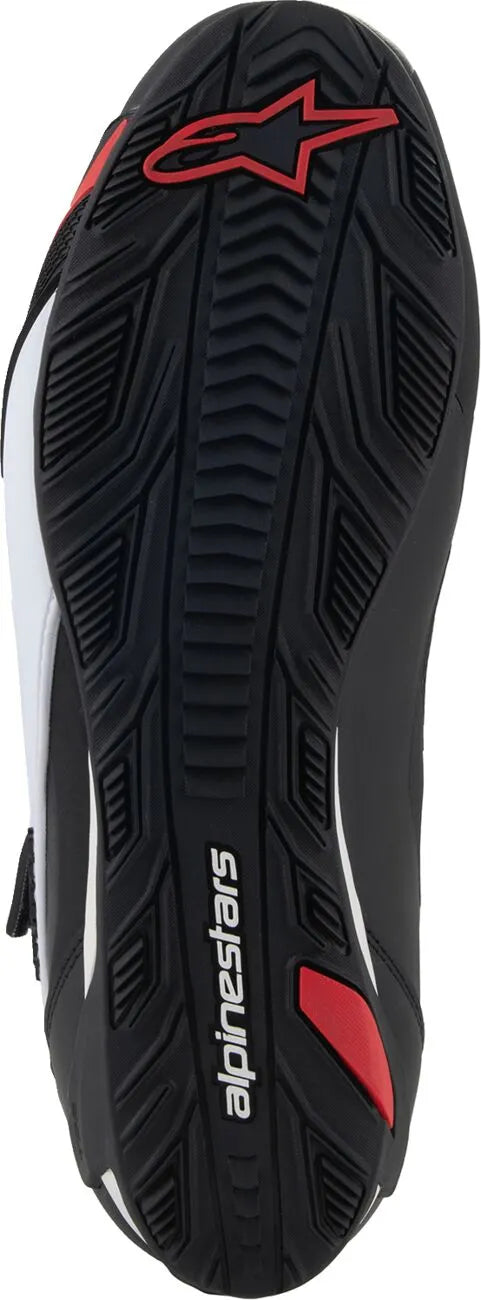 Alpinestars Faster-4 Shoes Black White Dark Red