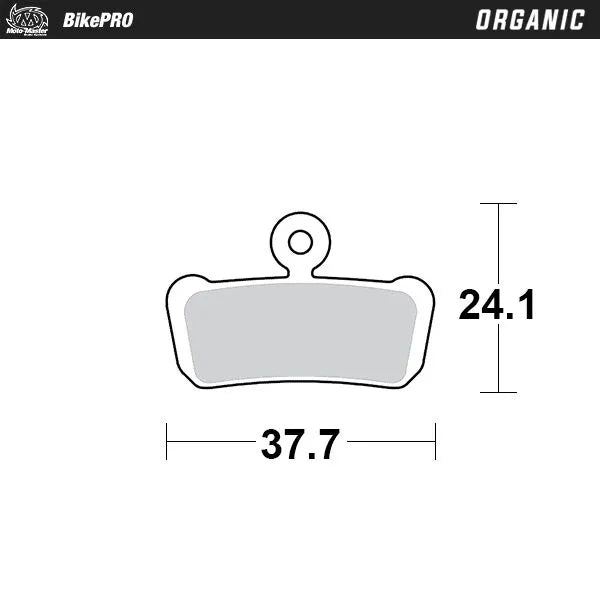 Moto-Master Organic Brake Pad for SRAM Guide & Avid Elixir Trail