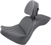 Saddlemen Explorer Lattice Stitch Seat - For Harley Davidson