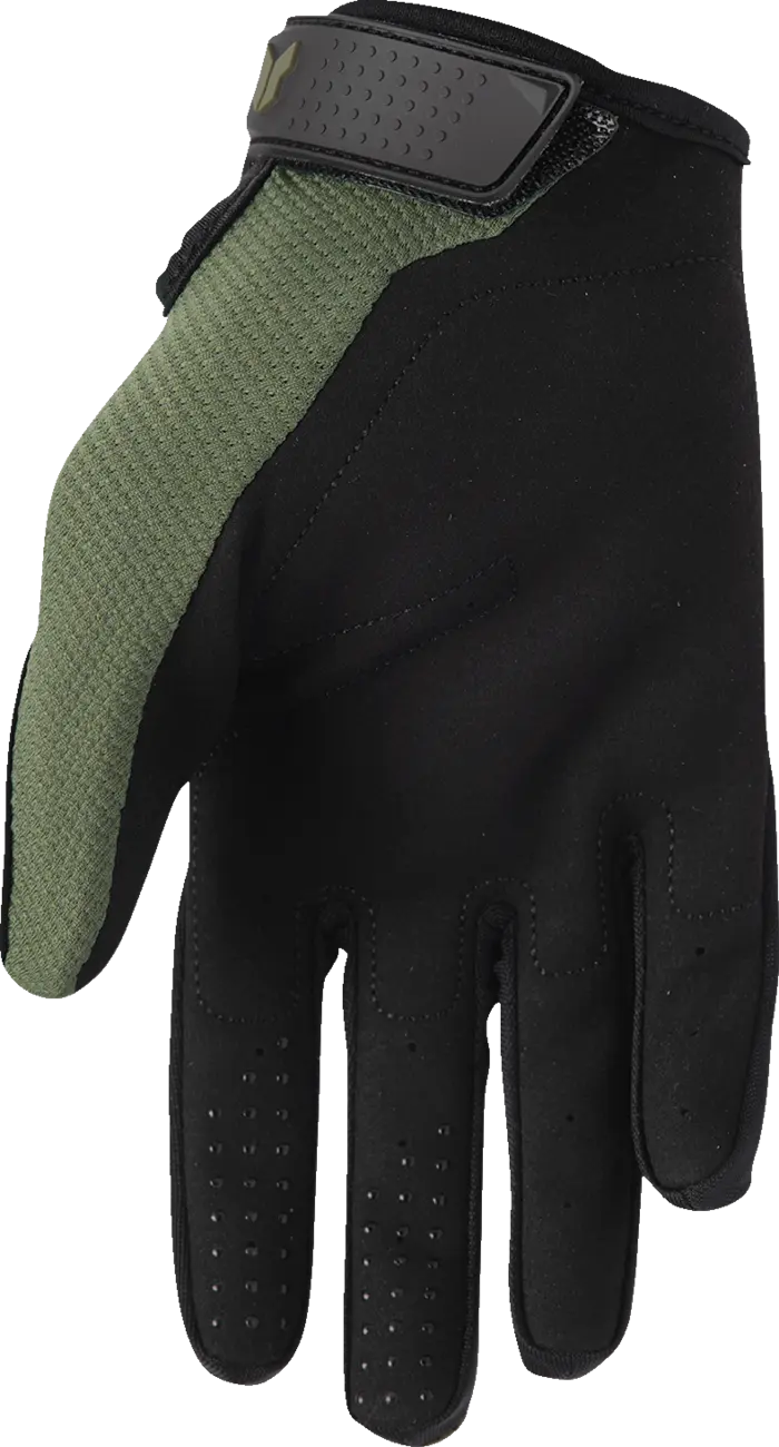 Thor Ridemode Static Gloves - Black/Camo Green