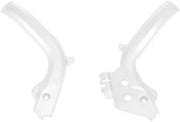 Ufo Frame Guards For Motorcycle Frames (White)